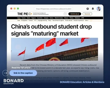China’s outbound student drop signals a maturing market China’s outbound student drop signals a maturing market