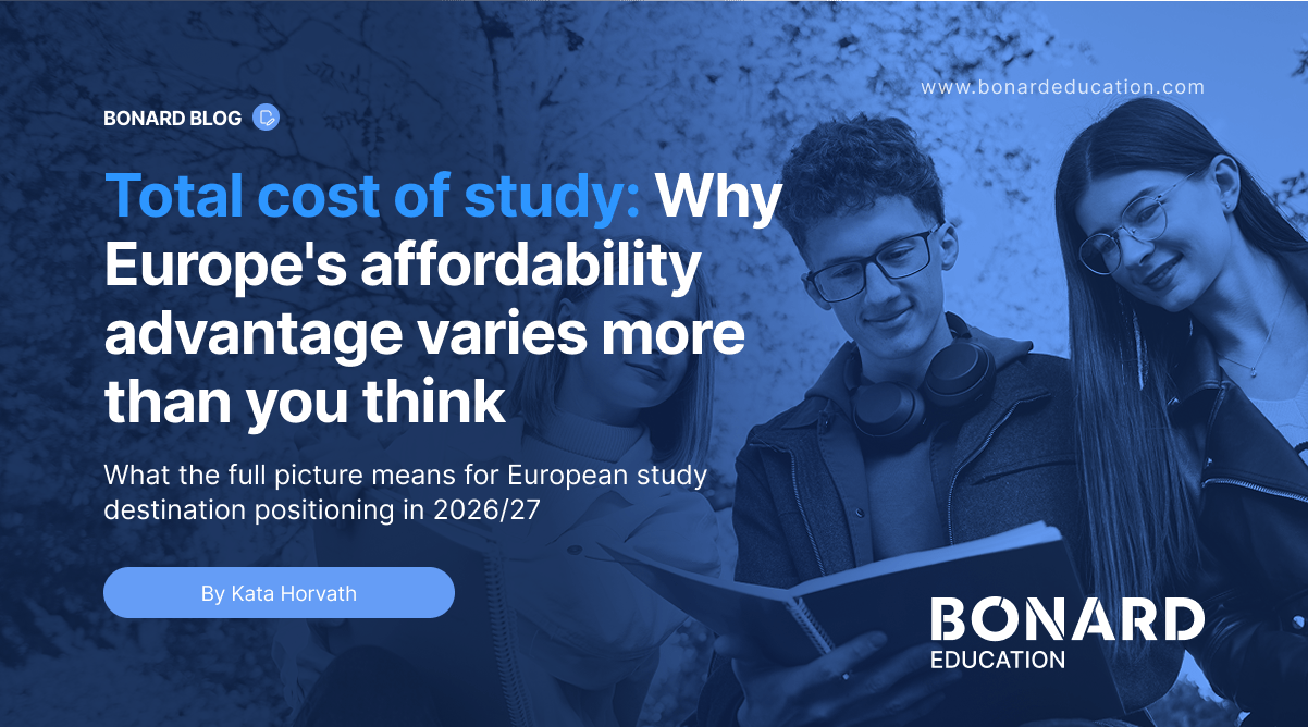 Total cost of study: Why Europe's affordability advantage varies more than you think