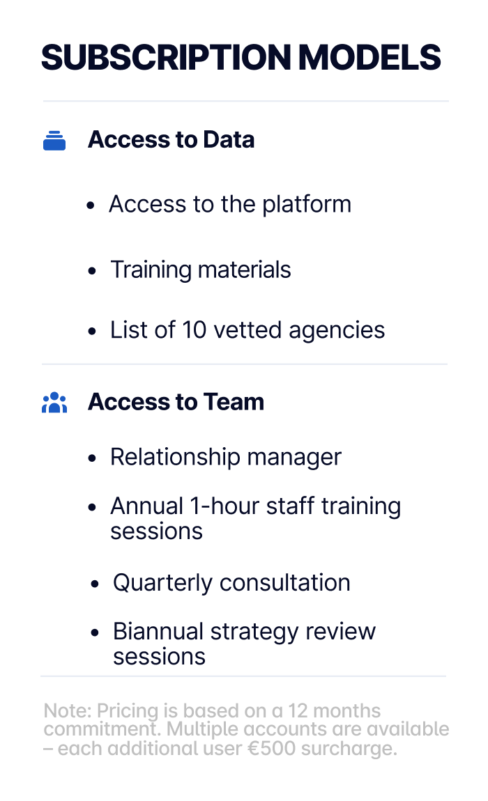 Features on web - pricing - IE platform - 1