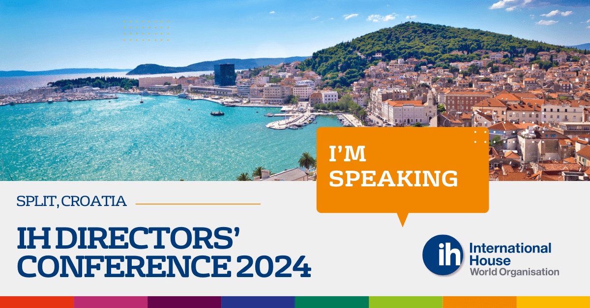 I'm speaking IHWO DC 2024 Landscape